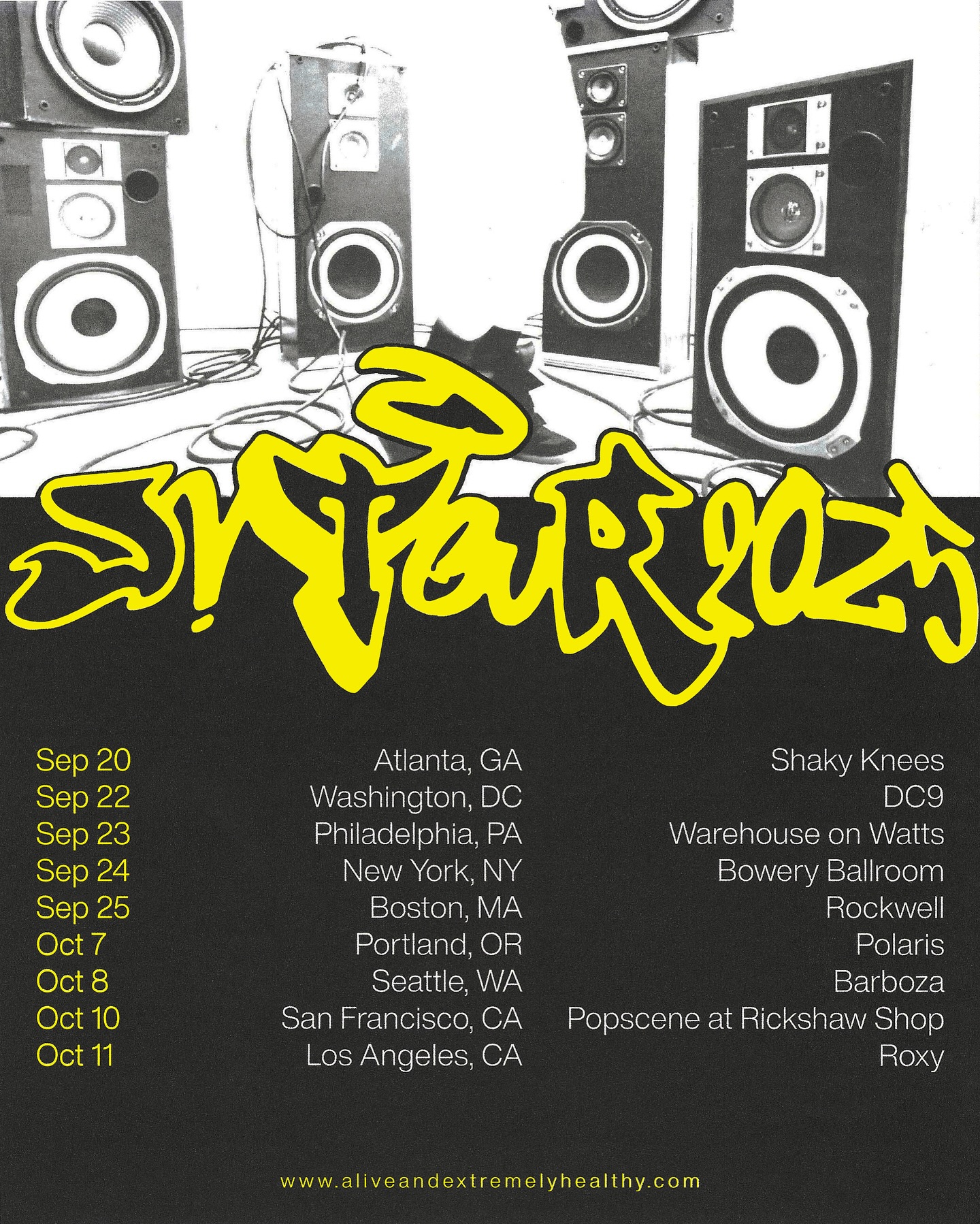 Junior Varsity JV TOUR Poster